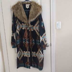 Cotton & Rye Ladies Long Jacket